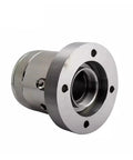 Rock Solid Cnc Lathe Chuck Mount And Precision Spindle Sleeve Direct Swap Part For CL 42A5 173E showing threaded end and mounting holes.