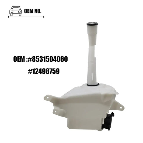 Windshield Washer Reservoir Replacement Fits Toyota Tacoma 1998 1999 2000 2001 2002 2003 2004 OEM Grade Includes Pump 85315-04060 8531504060 TO1288184 Easy Install Durable Washer Fluid Tank Upgrade visible with OEM number 8531504060 #12498759