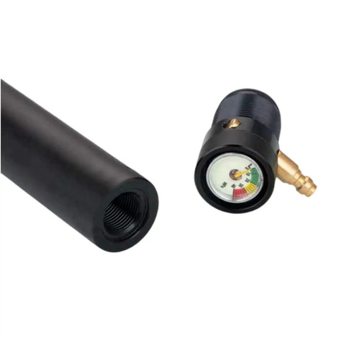 Airgun Barrel And Air Tube For Hatsan Long Bull Boss Fill Cylinder 200cc 4500psi High Pressure Black 17.3 Inch Replacement Part