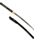 Wakizashi Iaito Training Sword With Unsharpened Aluminum Alloy Blade 21 Inch Fullered Groove For Audible Swing Safe Practice Iaido Sword