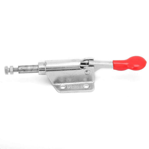 Heavy-Duty Workhorse Galvanized Iron Pull Toggle Clamp With 10mm Range And 60kg Clamping Force Push Release Vertical Clamp