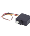 Plug And Play RC Steering Servo Motor 17 Grams Compatible With Traxxas 16101 16102 16103 16201 compact black motor with wires