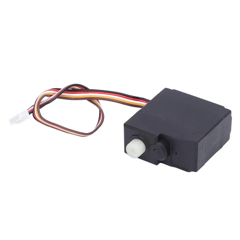 Plug And Play RC Steering Servo Motor 17 Grams Compatible With Traxxas 16101 16102 16103 16201 compact black motor with wires