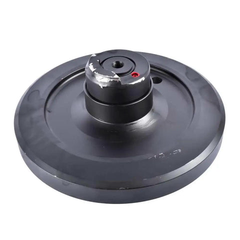 Pro Grade Rear Idler Wheel Direct Swap For 304-1894 536-3550 Caterpillar 299C 299D 299D3 Track Loaders black steel wheel with central hub