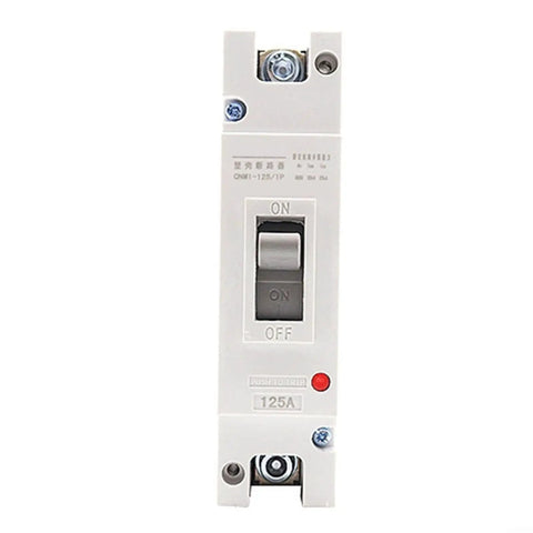 Bulletproof 80 Amp DC Circuit Breaker Built To Shield Your Solar Rv Or Ev Setup From Wild Power Spikes While Delivering Reliable Thermal Protection And Dead Simple Manual Control - 125A switch, manual control, compact design.