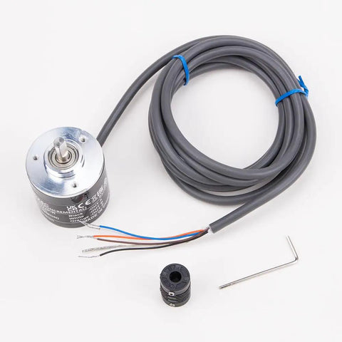Rock Solid 1024 Pulse Per Revolution Rotary Encoder E6B2 CWZ6C 5 To 24V DC With A B Z Outputs, NPN Open Collector kit view
