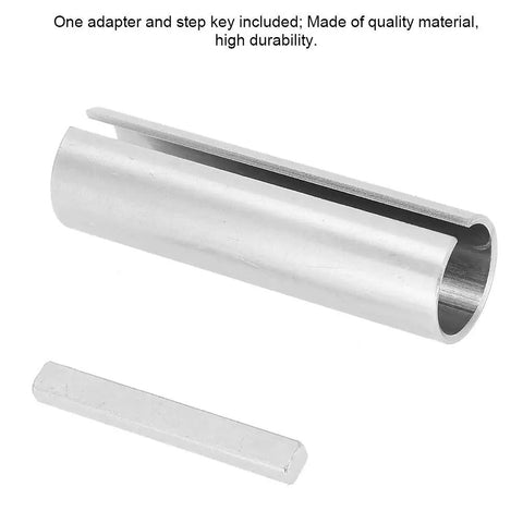Three Quarters To Seven Eighths Shaft Adapter Kit with Bearings, Bearing Shells, and Bushings, solid steel adapter and key