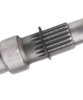 Heavy Duty Short Output Shaft For GY6 125Cc 150Cc ATV scooter engine, 19 spline, 134.5mm length, high carbon steel.