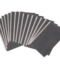 Graphite Blank Blocks Pack Of 15 Pro Grade High Purity 99.9 Percent Graphite Plates Measuring 2 By 0.8 By 0.08 To 0.12 Inches