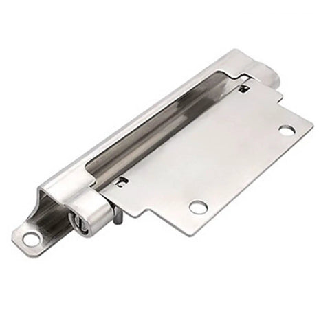 Stainless Steel Cabinet Door Hinge With Flexible Spring Module Detachable Design For Smooth Opens Includes Screws Thick Durable