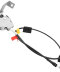 Rear Left Driver Side Door Lock Latch And Cable Assembly Replacement For F150 F250 Extended Cab Pickup 1997 1998 1999 2000 2001 2002 2003 2004 Bolt On Easy Install OEM Grade Heavy Duty Repair OE 6L3Z-18264A27-A