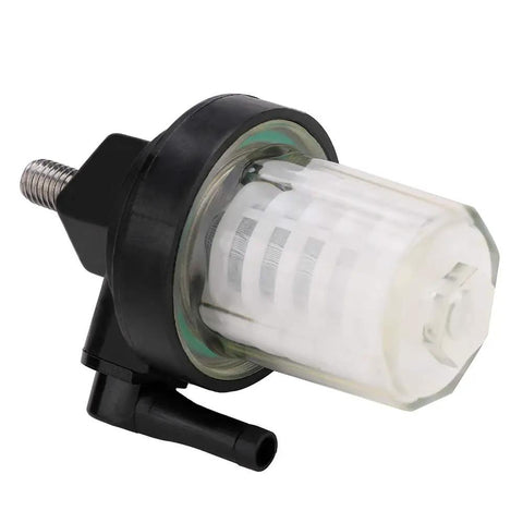 Outboard Fuel Filter Assembly Replacement For Yamaha 9.9HP To 90HP 2 And 4 Stroke Engines compact black plastic unit