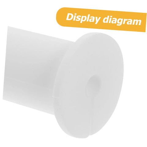 Stylish Silicone Wall Cable Plugs For Decor Hiding Messy Cords And A/C Sleeves Easy Install Kit Without Tools To Blend Seamlessly With Interior Walls In American Style Homes Today. white silicone wall cable plug for wall hole sealing