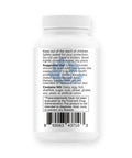 Back view of Bioavailable Lithium Orotate 20 Mg For Mood Boost And Emotional Wellness, Boosts Memory And Cognitive Function, 100 Caps bottle.
