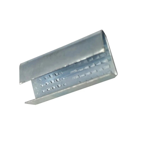 Open Serrated Seals For Half Inch Polyester Strapping Pack Of 500 High Grip Pet Banding Clips Built Tough To Lock Down Firm Every Time With Zero Slippage Precision Teeth For Everyday Tough Packing Jobs