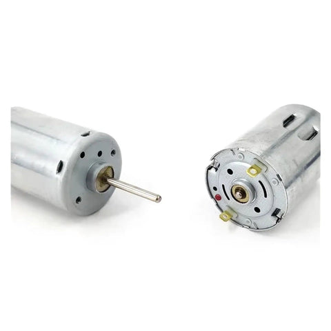 Mini RS 545 DC Motor 12V 18V 24V 8500RPM Carbon Brush Electric Motor with 36mm body, 27mm shaft, for RC cars and projects