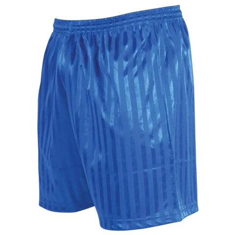 Striped Continental Football Training Shorts Navy With Long Length And Tie Waist For Ultimate Comfort One Hundred Percent Soft Touch Polyester Breathable Athletic Shorts For Practice Or Game Day Durable Performance And A Modern Look displayed.