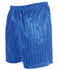 Striped Continental Football Shorts For Adults With Soft Touch Polyester, Longer Length Waist With Tie Cord, Self Stripe Design