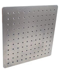 Magnetic Base Stainless Steel Optical Experiment Plate 200x300mm with perforated design for high-precision lab work.