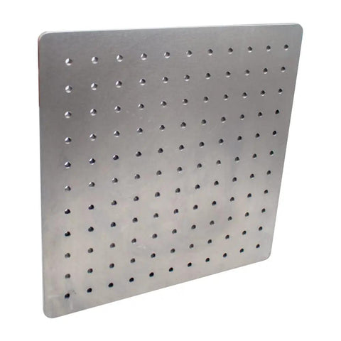 Magnetic Base Stainless Steel Optical Experiment Plate 200x300mm with perforated design for high-precision lab work.