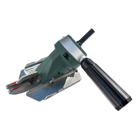 Snapper Shear Siding Pro Cordless Drill Attachment for fiber cement siding up to 5/16 inch, shown in close-up view.