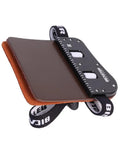 Barebow Finger Tabs With Cowhide Face And Aluminum Plate Large Right Handed Archery Tab Built For Barebow Action Radiused Edges