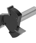 Heavy Duty Carbon Steel Surfacing Router Bits For Planing Wood With Sturdy Alloy Pointed Drill Design, 1/2 Shank, 2 Inch Head.