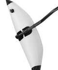 Close-up of Inflatable Kayak Outrigger Stabilizers PVC For Kayaks Canoes And Fishing Boats White Quick Setup Durable Rock Solid Stability.