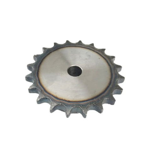 Helical Gear 08B Chain Gear 9 To 19 Teeth Steel Sprocket Wheel With 12.7mm Pitch, industrial sprocket, top view