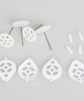 White Replacement Main Gear For Drone Motor Gear Fi Part, Compatible With LF608 HJ14 S28 Drones; composite material parts