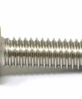 Stainless Steel 304 Hex Socket Flat Head Cap Screws 5/16-18 X 1 Inch, single screw on white background
