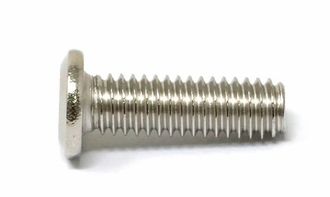 Stainless Steel 304 Hex Socket Flat Head Cap Screws 5/16-18 X 1 Inch, single screw on white background