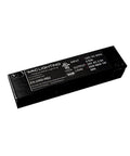 EN-2460-RB2 Remote Enclosed Electronic Transformer For Low Voltage LED Lighting, black rectangular power unit, side view