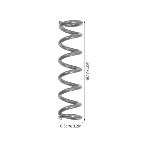 10 Pack High Tensile Stainless Steel Compression Springs Assortment Kit Perfect For DIY Mechanical Mods, Small Hardware Repairs, And Precision Shock Absorption Tasks That Actually Hold Up On Your Next Build Project, 2cm x 0.5cm spring