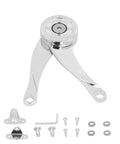 Go To Lid Lift Hinge With Zinc Alloy Strut For Cabinets And Wardrobes, accessory set, 20.5cm lift, 70 90 100 degree, durable cabinet lift