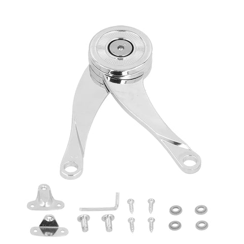 Go To Lid Lift Hinge With Zinc Alloy Strut For Cabinets And Wardrobes, accessory set, 20.5cm lift, 70 90 100 degree, durable cabinet lift