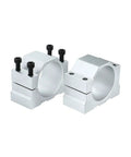 Premium CNC Aluminum Spindle Motor Fixture Clamp Bracket for Openbuild Engraver Router 52 To 125 MM Sizes, 3 hole design.