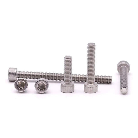 Top Tier 1/4-20 X 3/4 Inch 304 Stainless Steel Socket Head Cap Screws With Allen Hex Drive and sturdy construction.