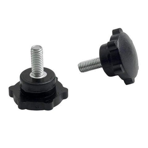 5mm Replacement Mounting Screws For CB, Radar, And Stereo Brackets - Plastic Head With Metal Threads, Sold As A Pair, Cobra 25 And 29 Radio Compatibility, Easy Install, Durable Hardware