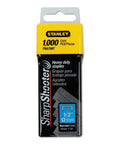 Pro Grade Half Inch Leg Staples For Staple Guns Bulk Pack One Thousand Count in heavy-duty packaging for outdoor use.