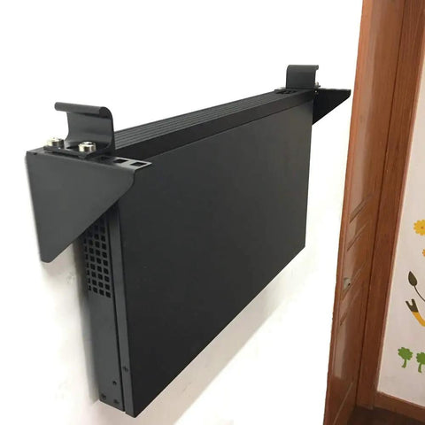 Ready To Roll 1U Vertical Wall Mount Rack For 19 Inch Network Gear Rock Solid Steel Bracket For Switches Routers Firewalls Patch Panels Straight Out The Box With Zero Assembly Required Just Drill And Go