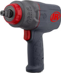2236QTiMAX One Half Inch Drive Air Impact Wrench For Heavy Duty Automotive And Industrial Jobs Up To 1500 Ft-Lbs Breakaway Torque Built Tough For Real World On The Job Assembly Disassembly And Suspension Work. gray and red 1/2-inch air impact wrench
