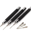Watch Band Link Remover Tool Set With Pin Punch Kit For 0.7mm, 0.8mm And 0.9mm Pins, Super Handy Bracelet Adjuster