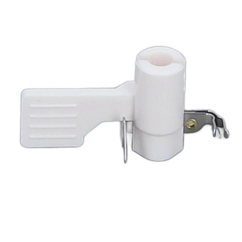 Stainless Steel Needle Threader For Sewing Machines Easy Hook And Pull Threader Tool Multifunction Replacement Part For 140q 2639 Hzl 25z, white plastic handle