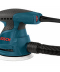 Handheld Palm Sander And Polisher With Variable Speed 7500 To 12000 OPM, 5 Inch, Dampening Braking, Hook And Loop Disc attachment