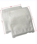 Exhaust Filter Replacement 10 Pack Compatible With Windsor Sensor S Series S12 S15 And Sebo Essential G1 G2 Upright Vacuums Part 8.614-140.0 Premium Quality Pleated Replacement For Strong Suction And Easy Maintenance shown with dimensions.