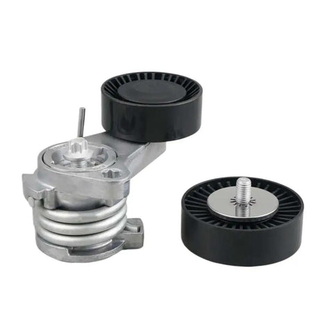 Top Pick N52 Drive Belt Idler Pulley And Main Serpentine Belt With Tensioner For BMW E90 E92 E93 E60 X5 X3 X1 E82 E87 E70 Repair Kit tensioner and idler pulley.