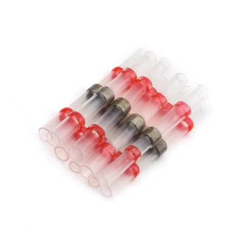 Must-Have 10Pcs Heat Shrink Wire Connectors And Solder Sleeves For Electrical Cable Butt Terminals And Terminator Kit To Secure Wiring With Ease.