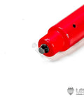 Close-up of Rock This Legit Red Metal Fire Extinguisher For 1/14 Scale RC Hydraulic Excavator Loader Bulldozer Diy Model Kits.