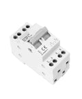 Heavy Lift Dual Power Circuit Breaker AC Isolator Switch with Snappy Electromagnetic Trip, 63A dual pole for residential and light commercial use.